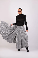 ZEFIRA Asymmetrical Long Skirt ON SALE