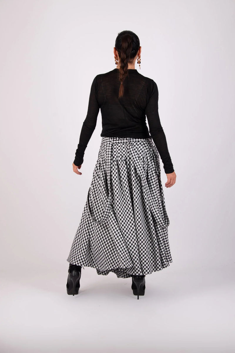 ZEFIRA Asymmetrical Long Skirt ON SALE