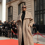 Winter Houndstooth Coat Ofelia
