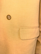 Long Elegant Beige Coat Lorna
