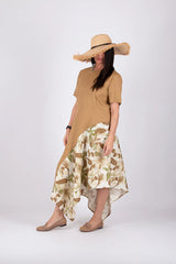 Linen Beige Dress Essen