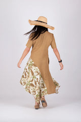 Linen Beige Dress Essen