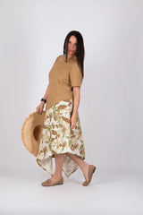 Linen Beige Dress Essen