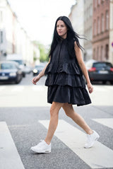 Flounces Loose Summer Dress Monaco