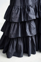 Flounces Loose Summer Dress Monaco