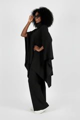 Knitted Poncho Outfit EVA