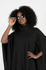 Knitted Poncho Outfit EVA