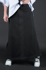 DFold Clothing - Amika Cotton Skirt - Front View