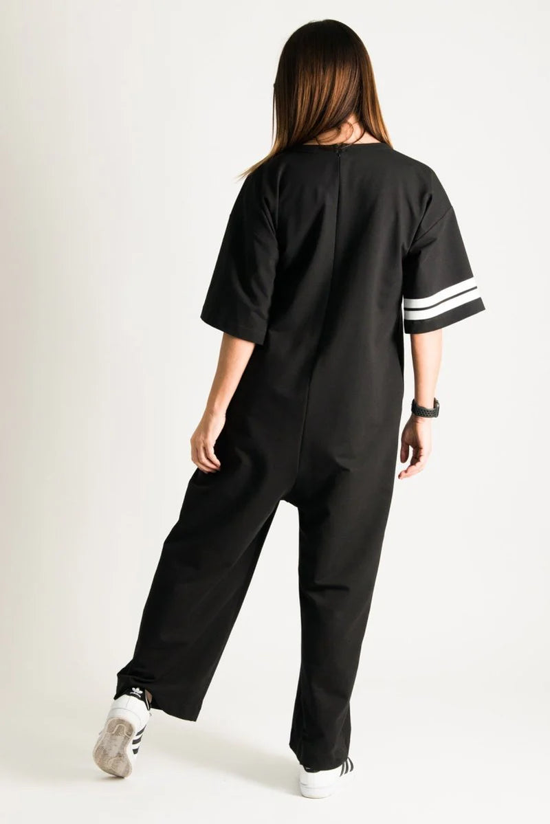 Black Wide Jumpsuit ADRIANA