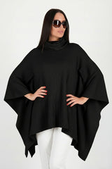 Knitted Poncho Outfit EVA