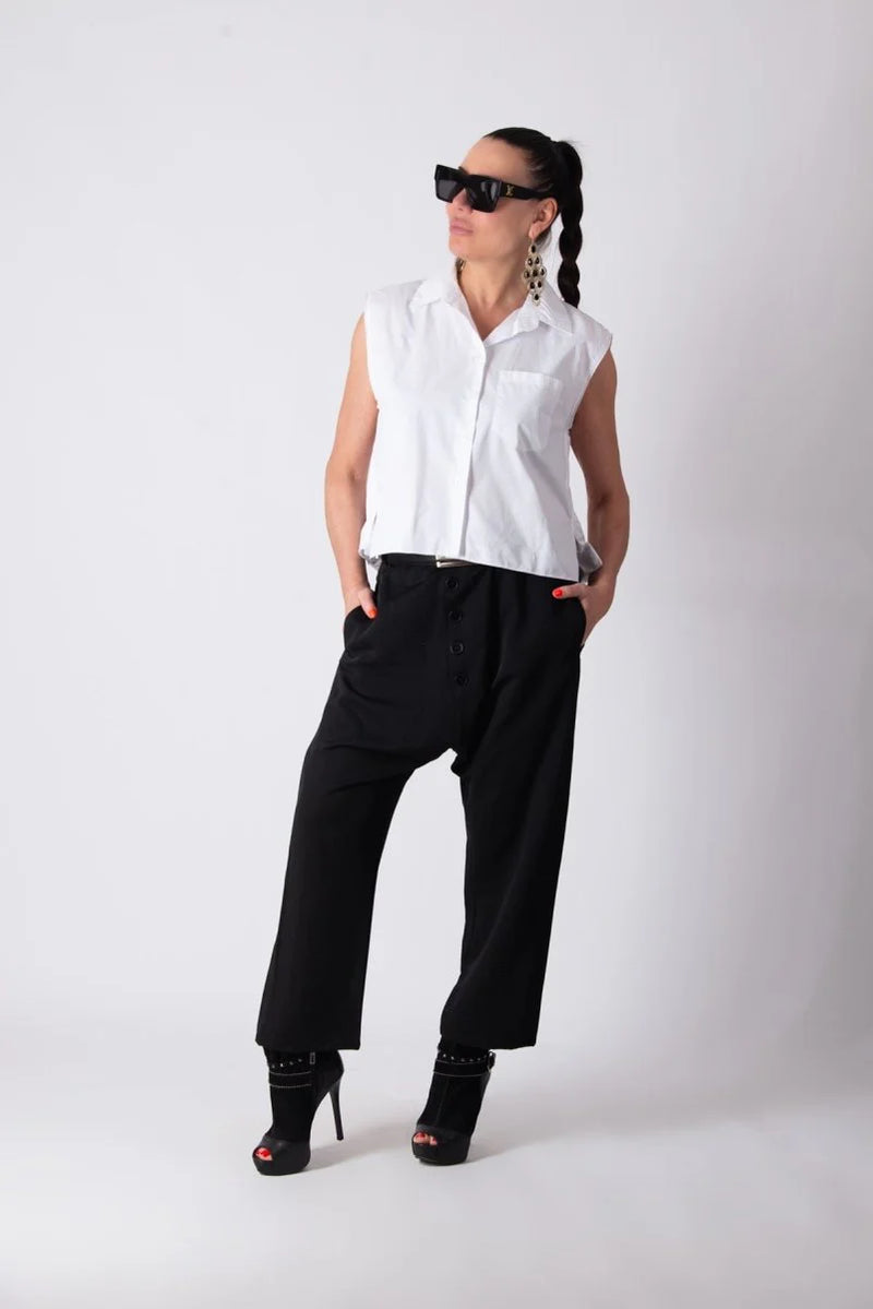 Cotton Harem Pants MAUREN