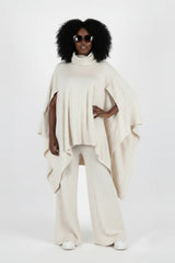 Knitted Poncho Outfit EVA