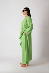 Green Linen Set JESIKA