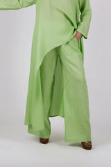 Green Linen Set JESIKA
