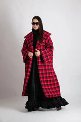 Hot Pink Winter Loose Coat SIRI