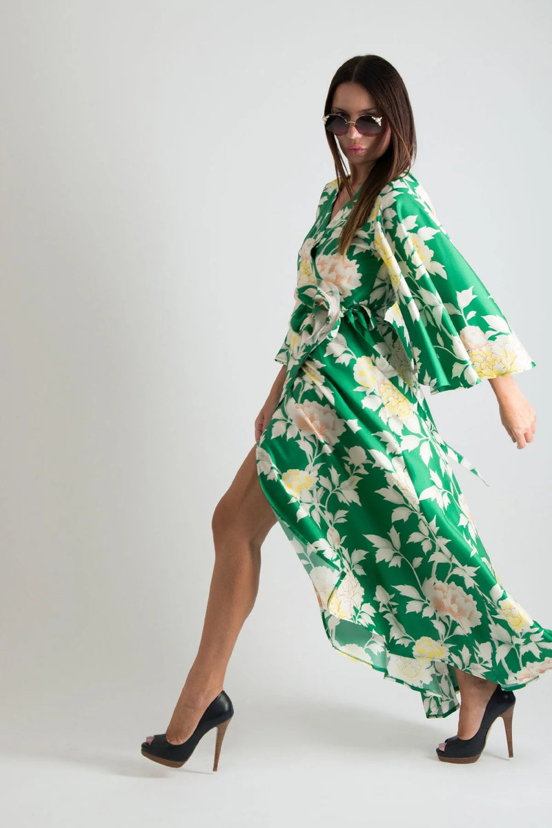 Shop the Summer Wrap Dress Astrid - Floral Maxi Dress for Summer Events dfold.shop Shop the Summer Wrap Dress Astrid - Floral Maxi Dress for Summer Events dfold.shop