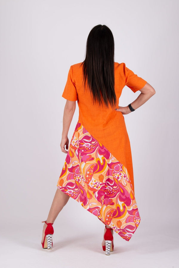 PARMA Linen Dress - D FOLD Clothing