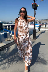 Sleeveless Linen Jumpsuit Maral