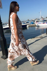 Sleeveless Linen Jumpsuit Maral