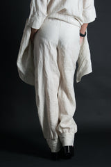 ANITA Linen Harem Loose Pants - DFold Clothing