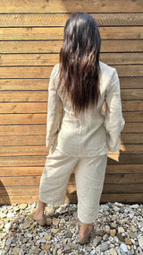 Two pieces Linen Set Jada