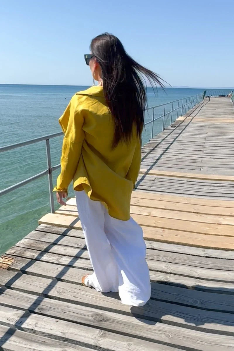 Loose Linen Shirt MARINA
