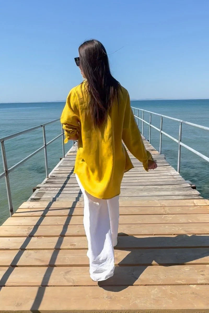 Loose Linen Shirt MARINA