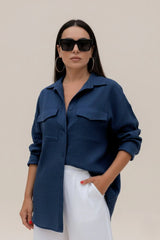 Loose Linen Shirt MARINA