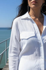 Loose Linen Shirt MARINA
