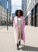 Loose Winter Pink Coat SIRI