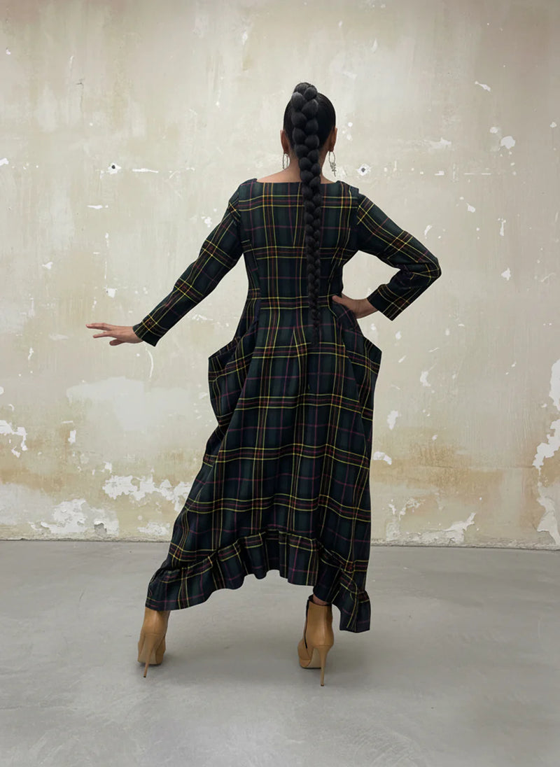Plaid Winter Dress Casablanca