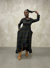 Plaid Winter Dress Casablanca