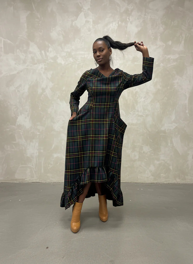 Plaid Winter Dress Casablanca