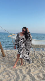 PREA Long Maxi Leopard Summer Dress