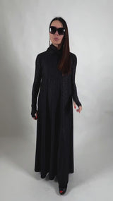 Turtleneck Long Dress Veronica