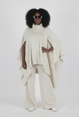Knitted Poncho Outfit EVA