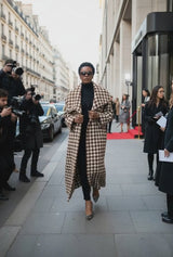 Winter Houndstooth Coat Ofelia