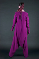 Purple Harem Jumpsuit ERNA