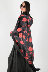 Long Zipper Hooded Vest MAGI