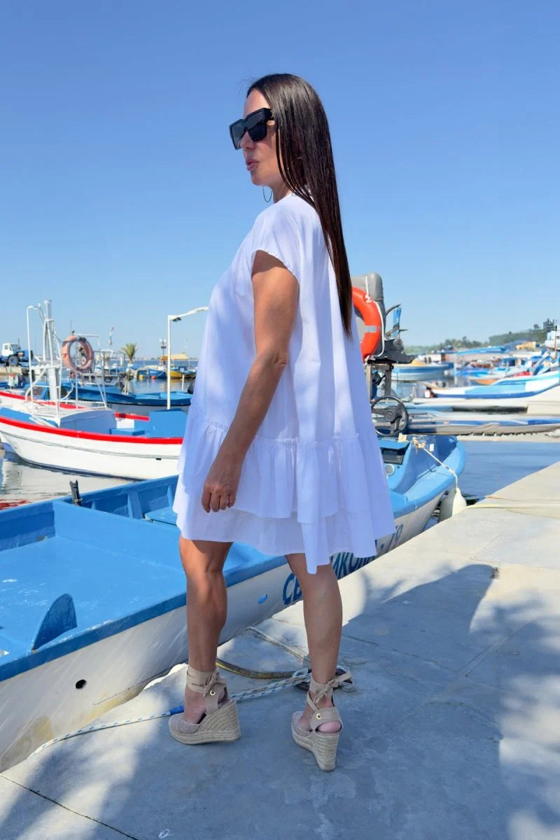 Short Cotton Dress Kalina