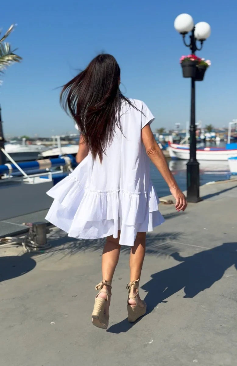 Short Cotton Dress Kalina