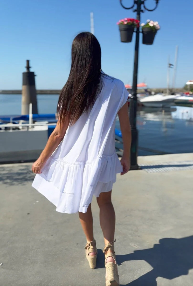 Short Cotton Dress Kalina