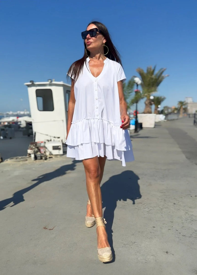 Short Cotton Dress Kalina