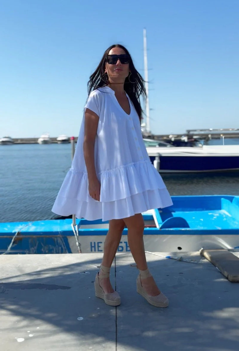 Short Cotton Dress Kalina