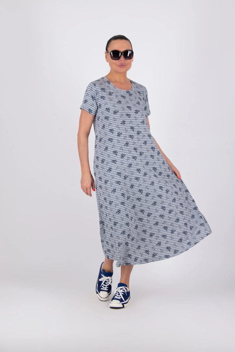EMY Summer Cotton Print Dress SALE