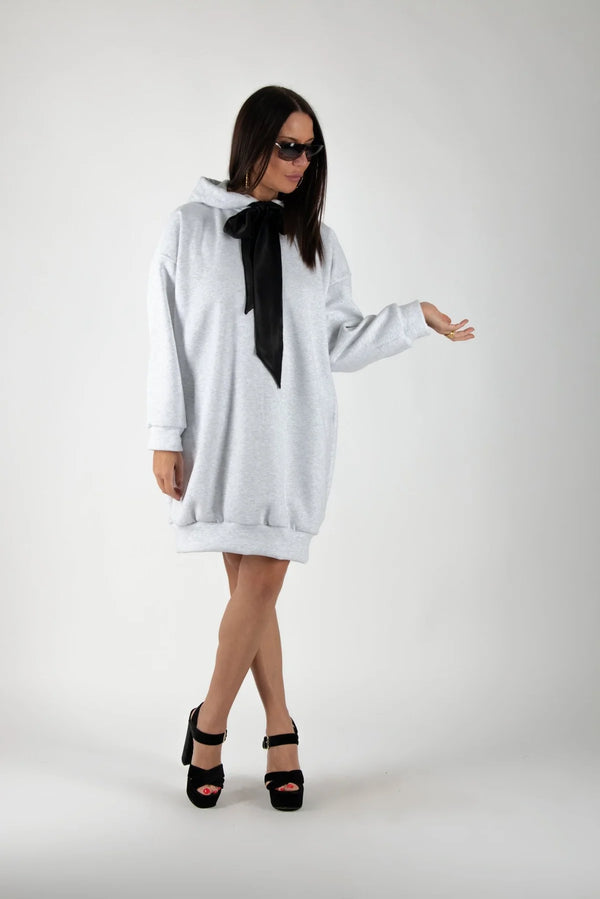 Molly Sweatshirt Hooded Dress ON SALE