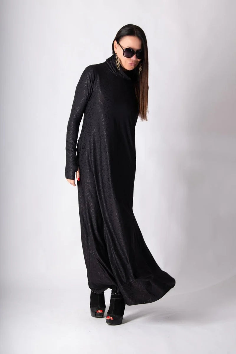 Turtleneck Long Dress Veronica