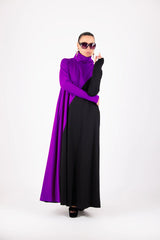 Vivian Turtleneck Long A Line Dress