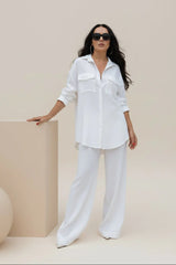 Loose Linen Shirt MARINA