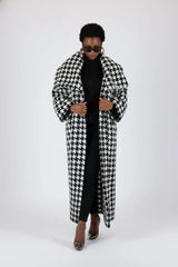 Winter Houndstooth Coat Ofelia